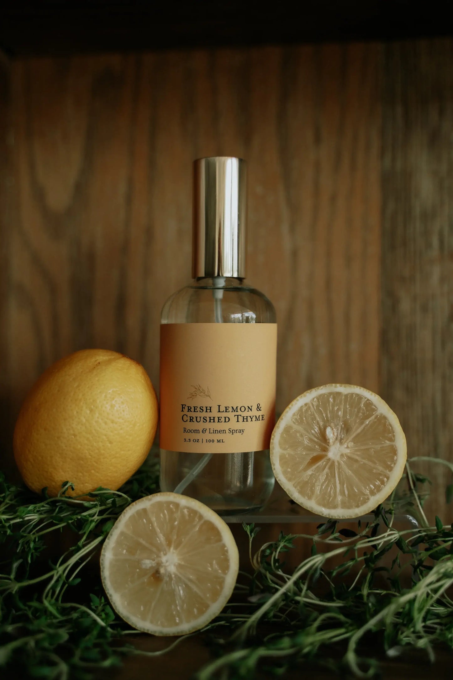 Fresh Lemon & Crushed Thyme I Room & Linen Spray