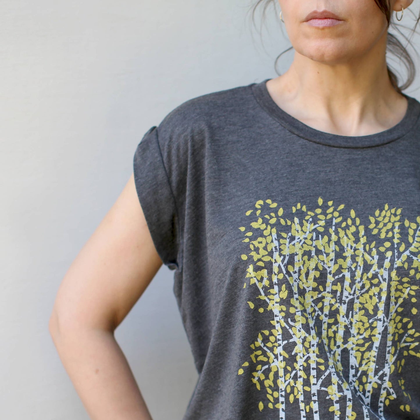 Aspen Trees Muscle Tee