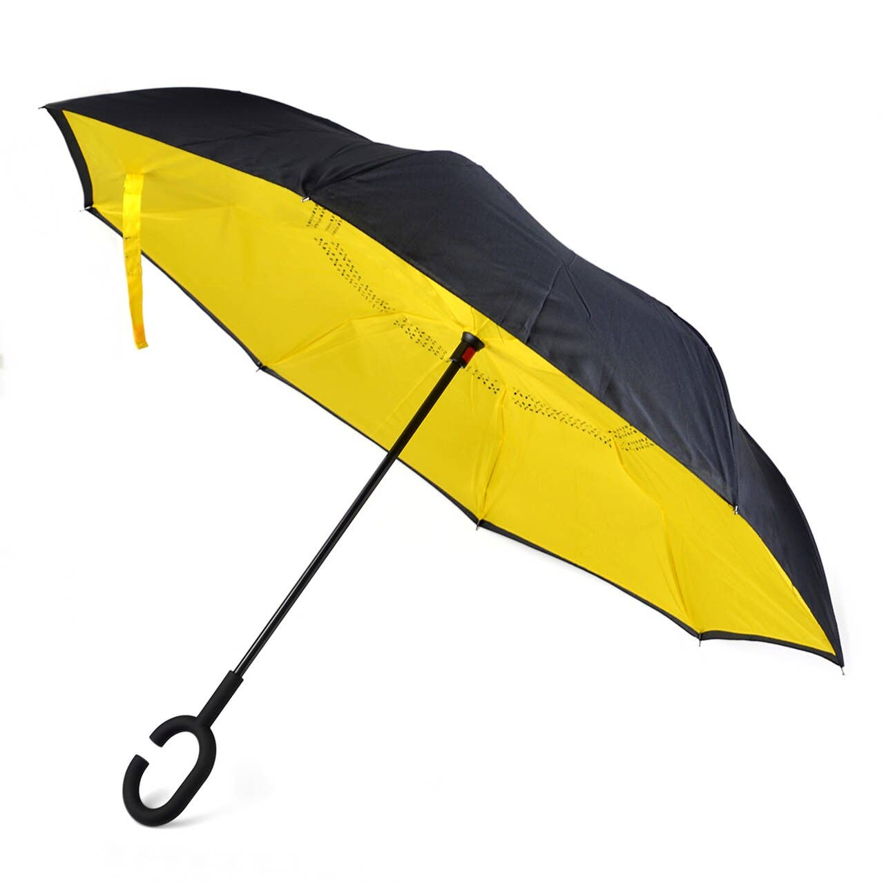 Solid Color Double Layer Inverted Umbrella