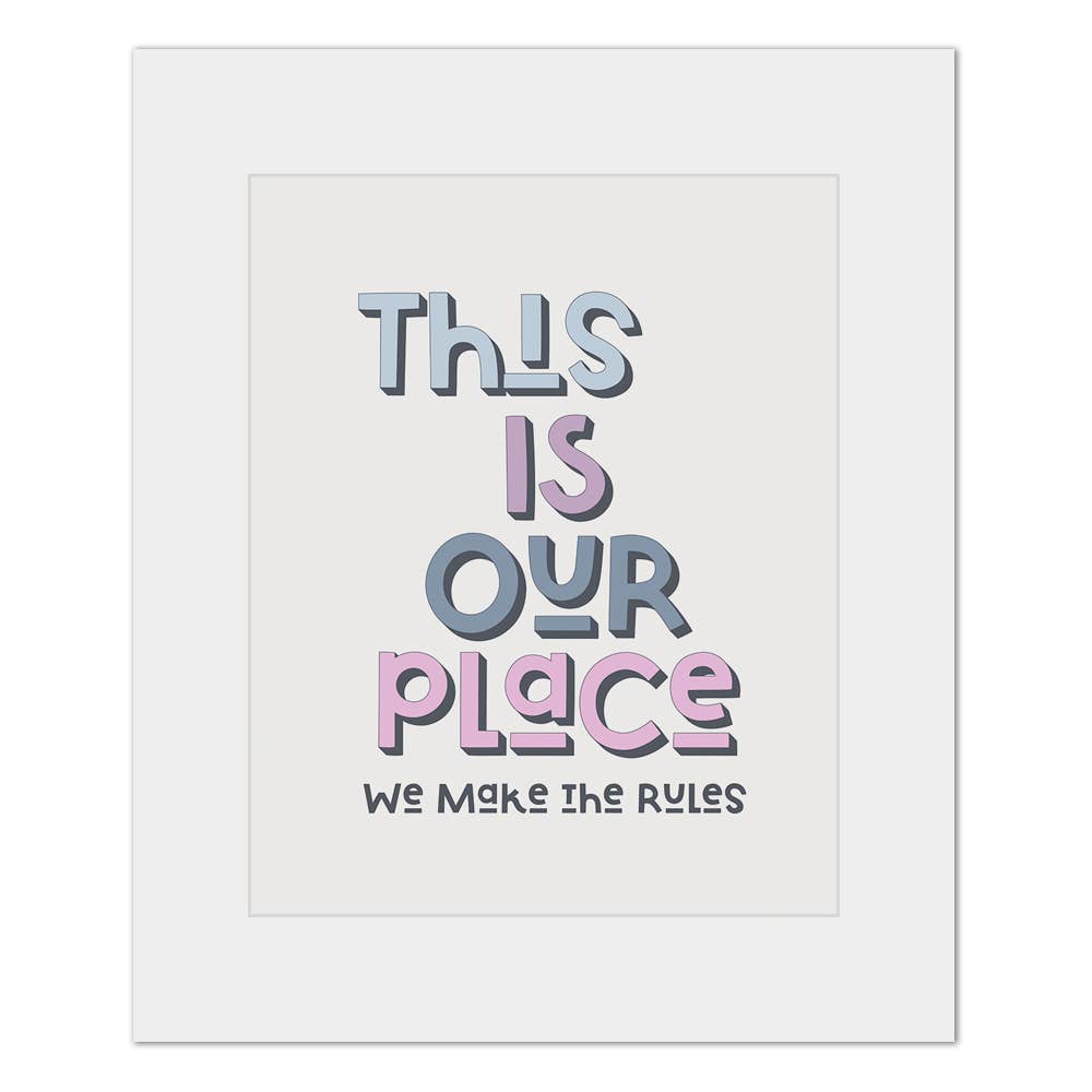 Taylor Swift | Lover song lyric music wall art print