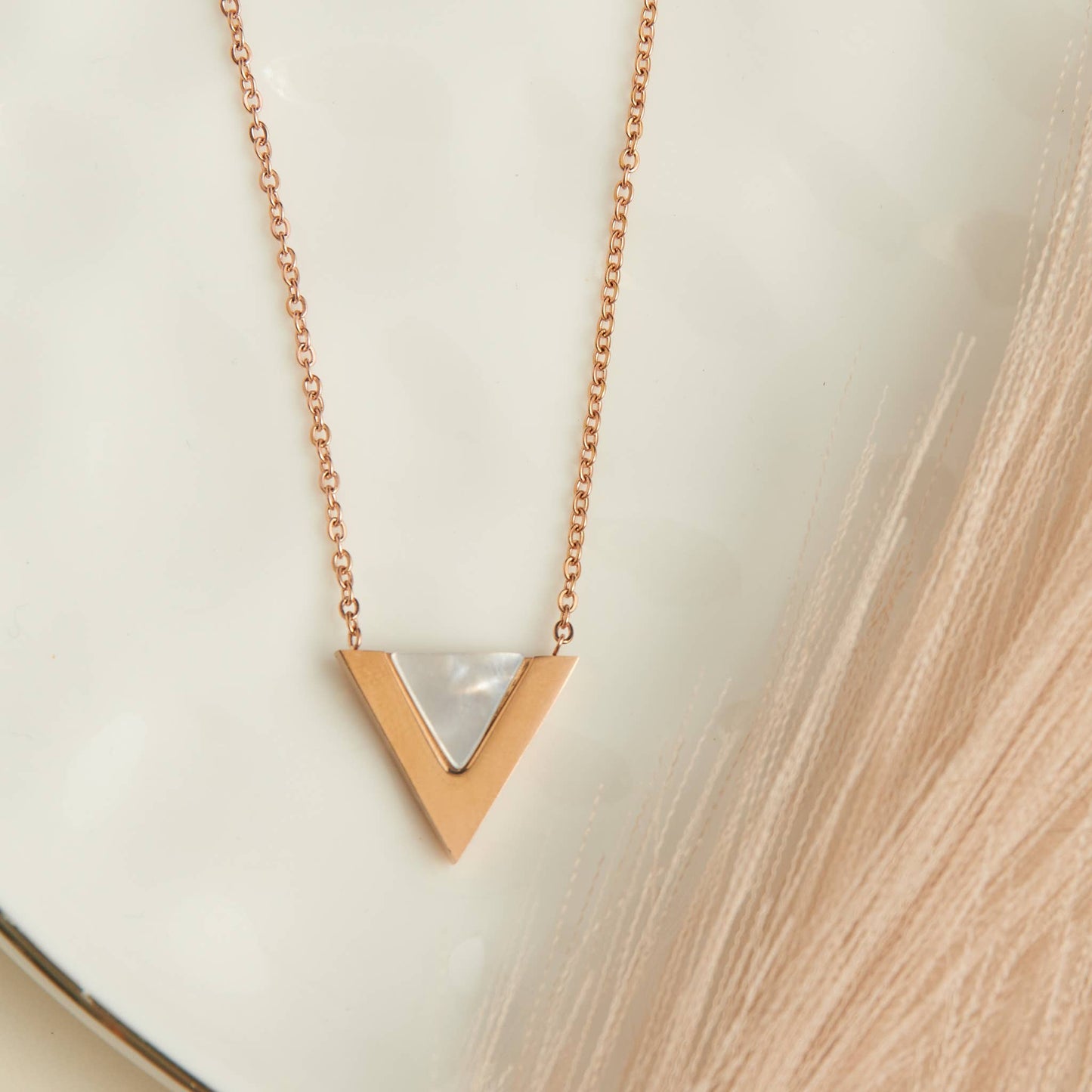 Triangle Necklace