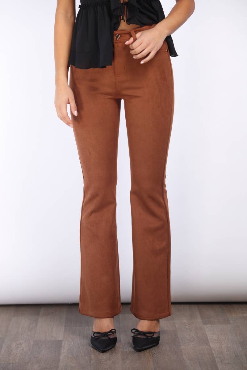 Canyon Suede Flare Pants