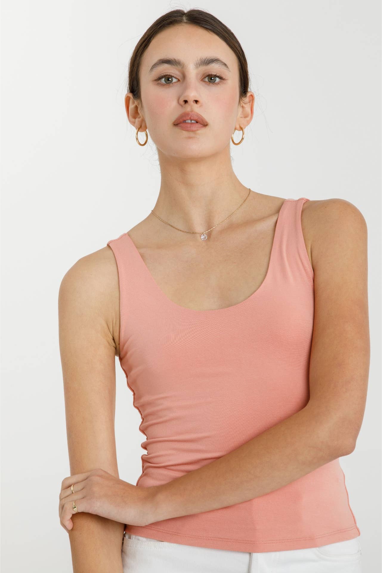 Basic Scoop Neck Tank