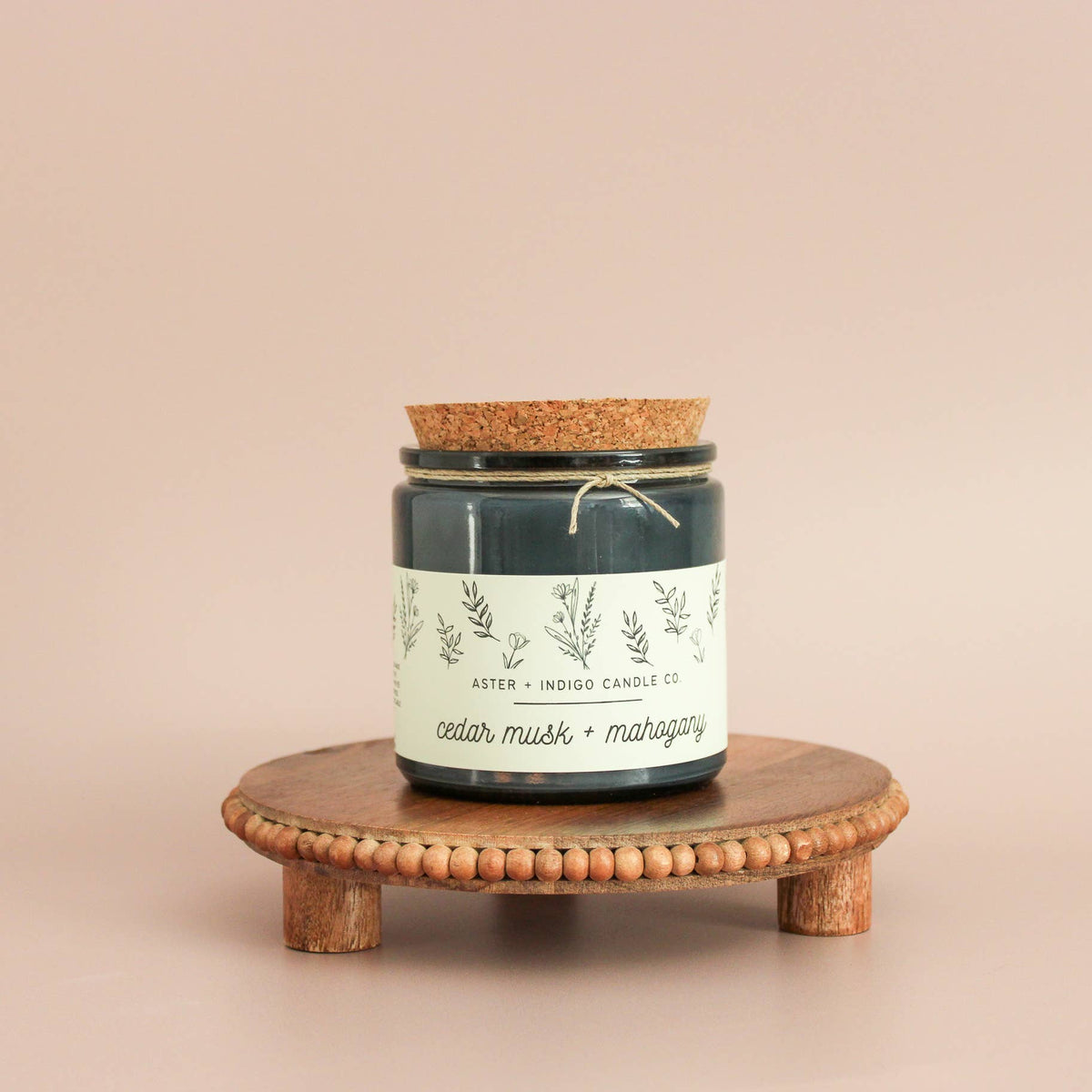 Cedar Musk + Mahogany | Soy Candle