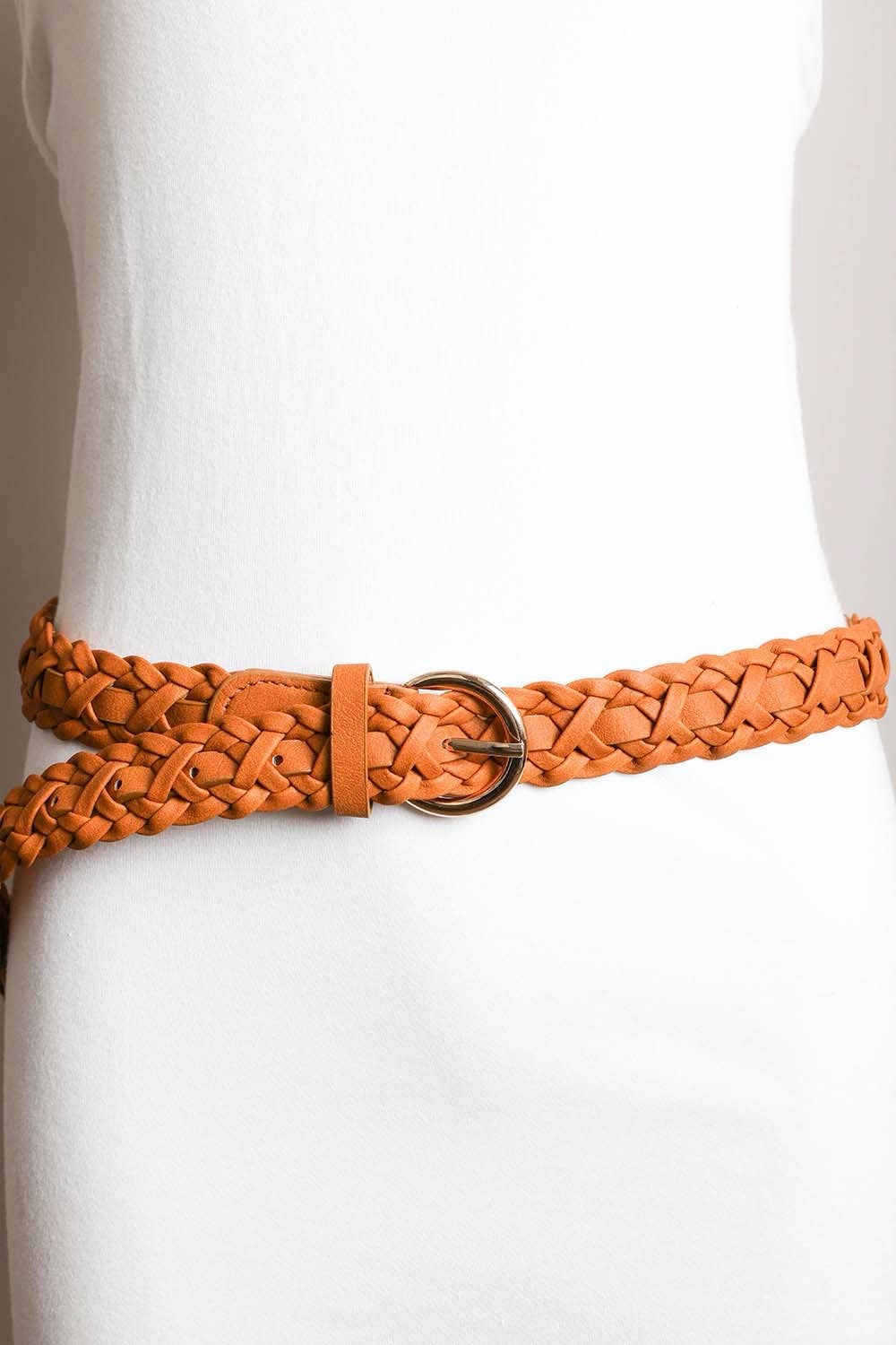 Double Braided Belt with Buckle - High Sell Through