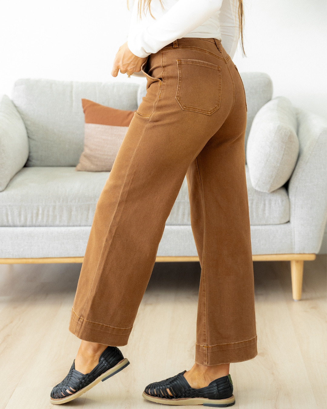 Cropped High Rise Carmel Jeans