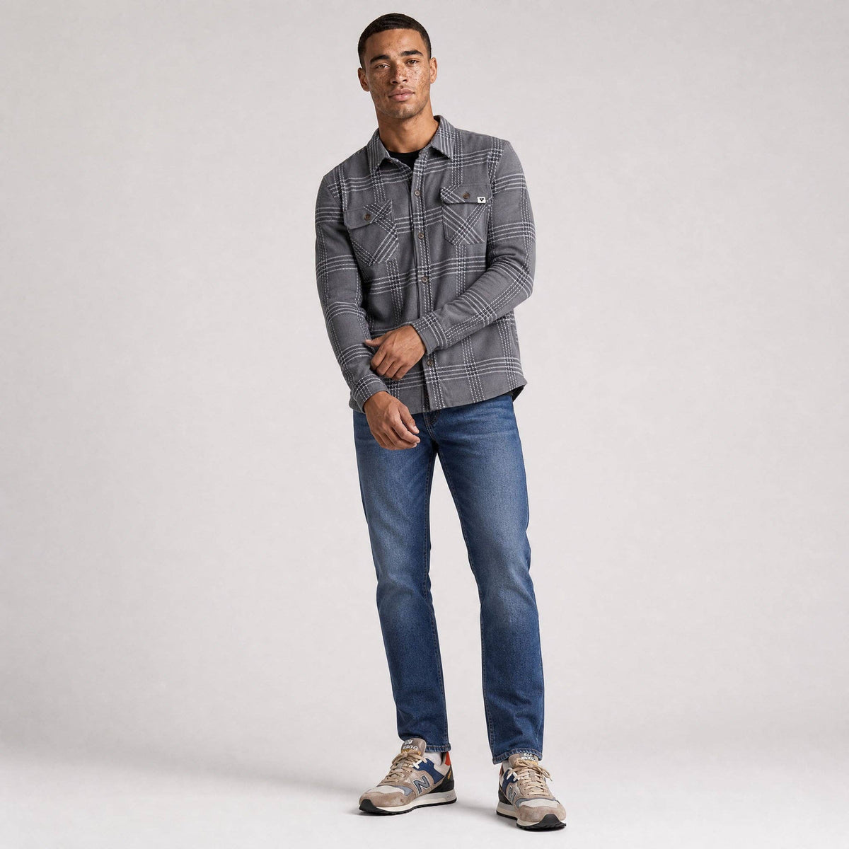 Men's Lichen Stretch Flannel Button Down