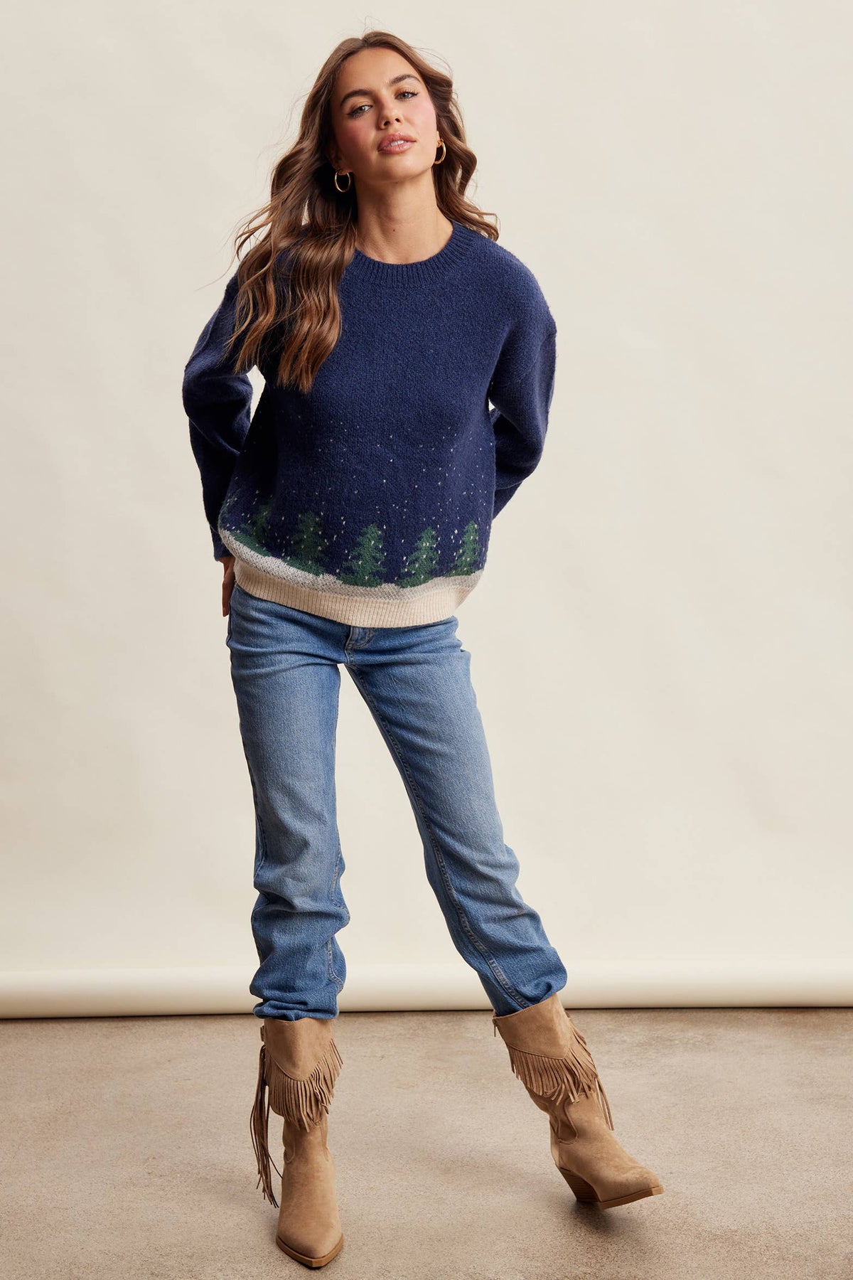 Winter Woodland Sweater