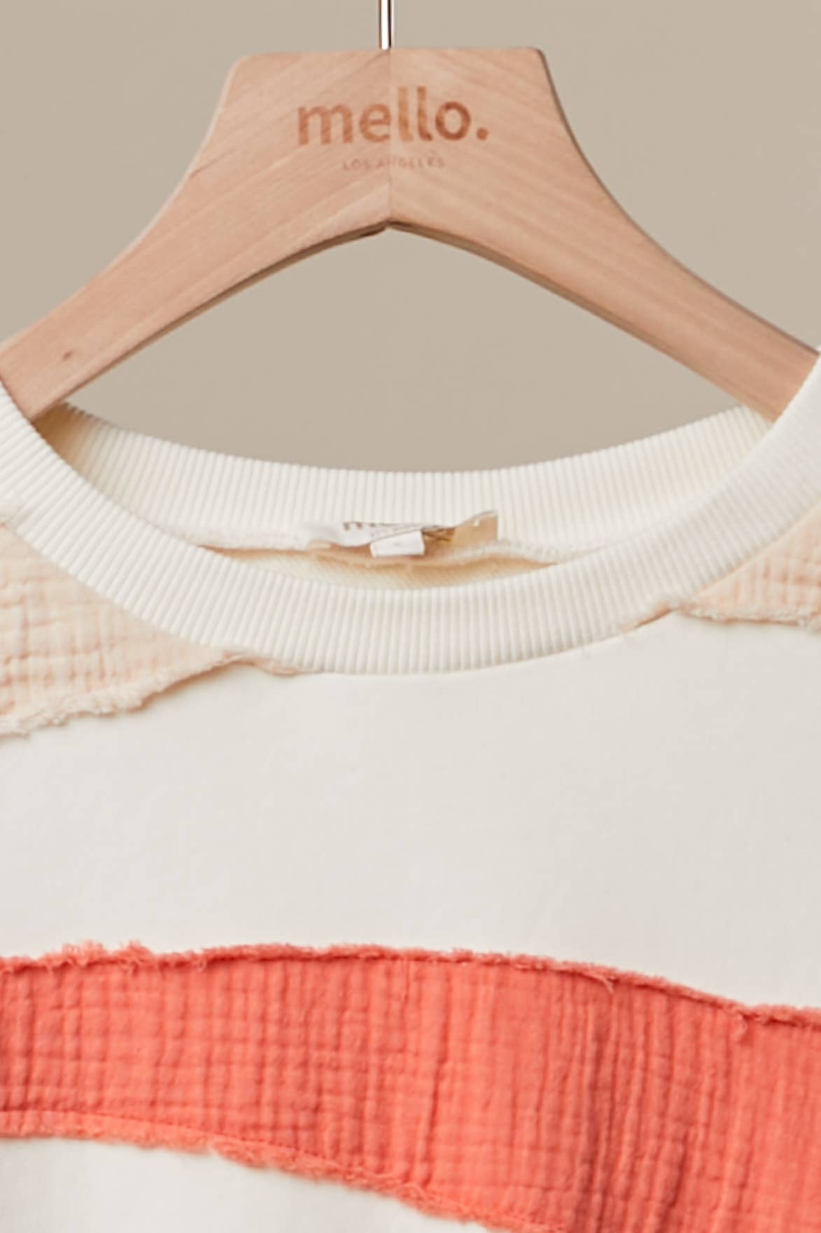 Sun Patchwork Sweatshirt