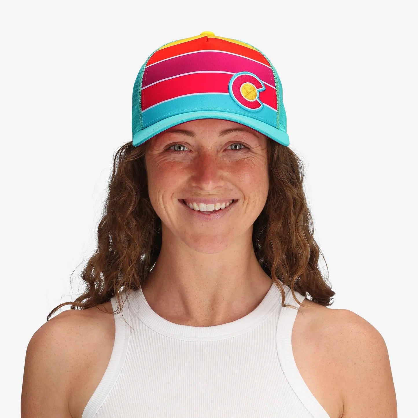 Turquoise Lake Fader Trucker