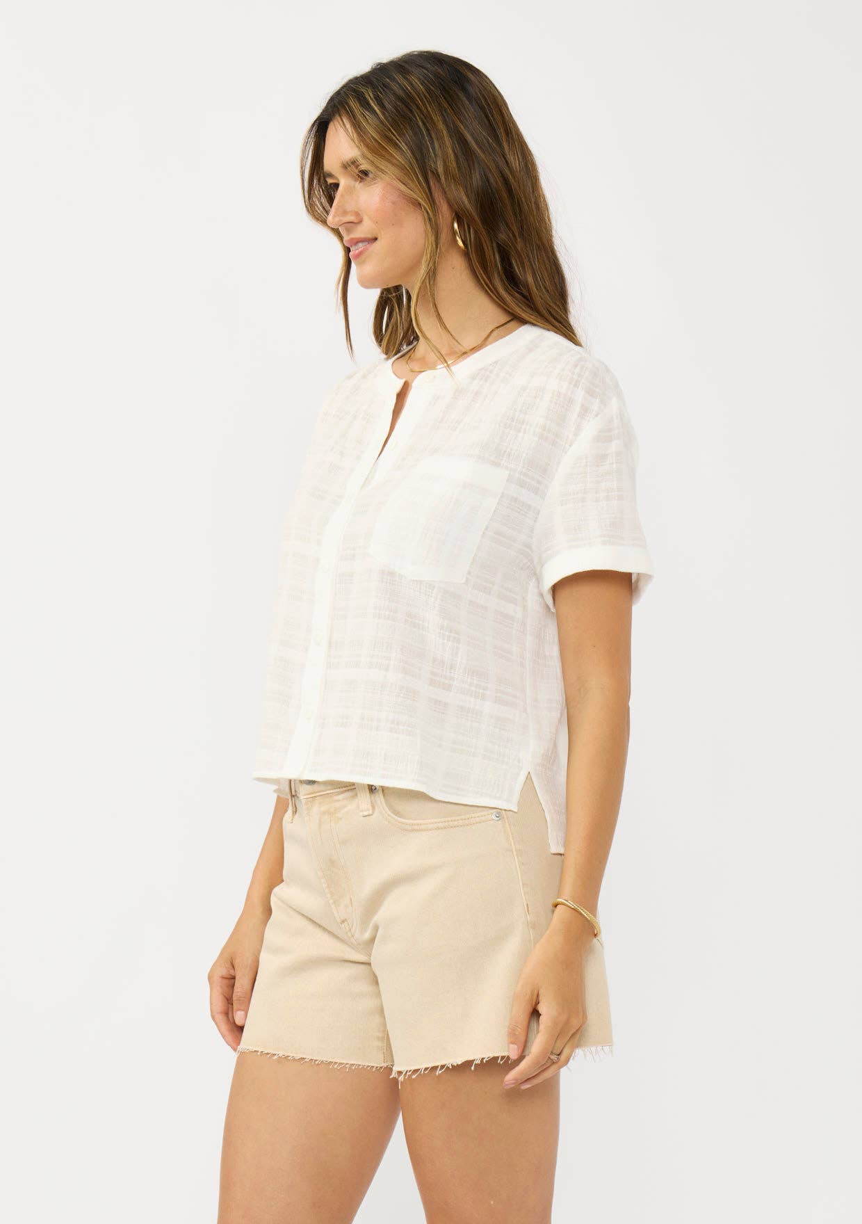 Camp Shirt with Patch Pocket