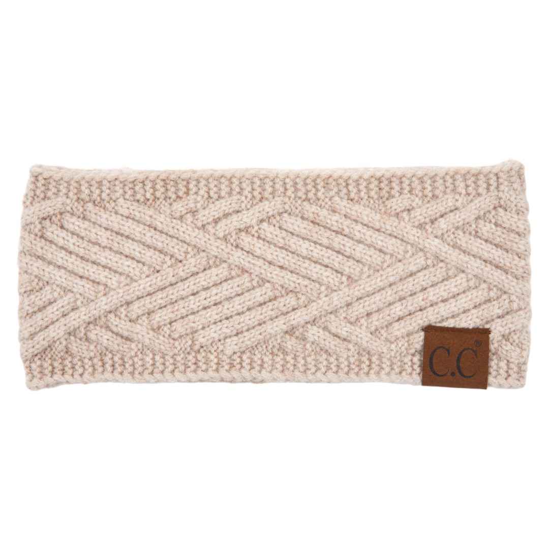 Riley Fashion Headband With Criss Cross Pattern for Women