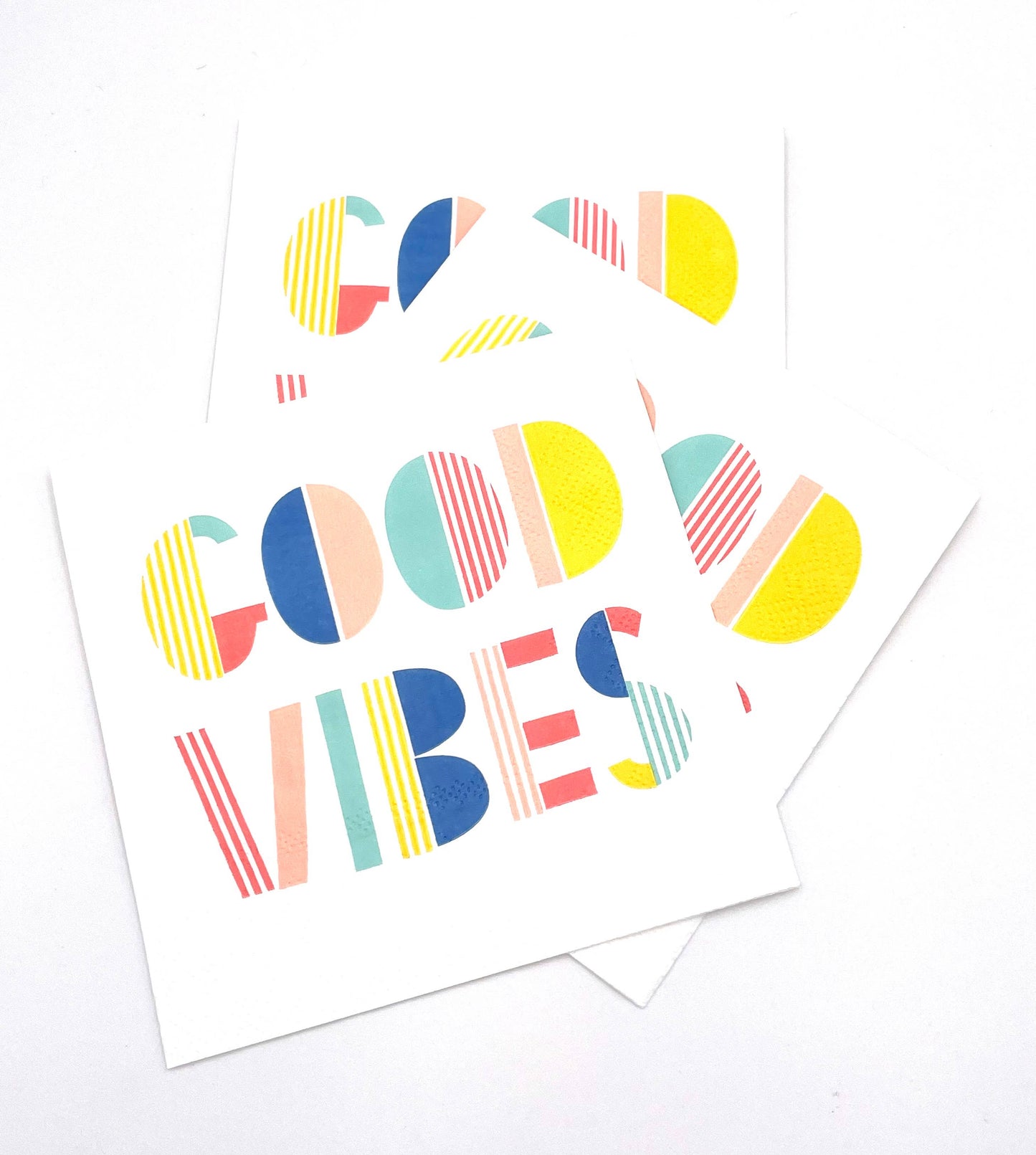 Cocktail Napkins | Good Vibes - 20ct