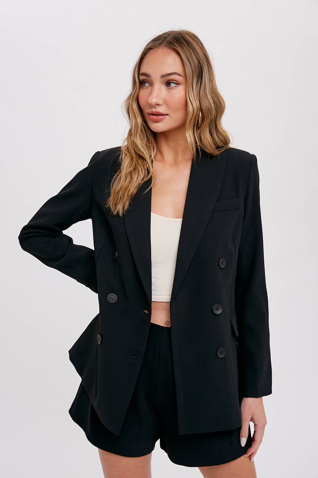 Classic Double Breasted Blazer