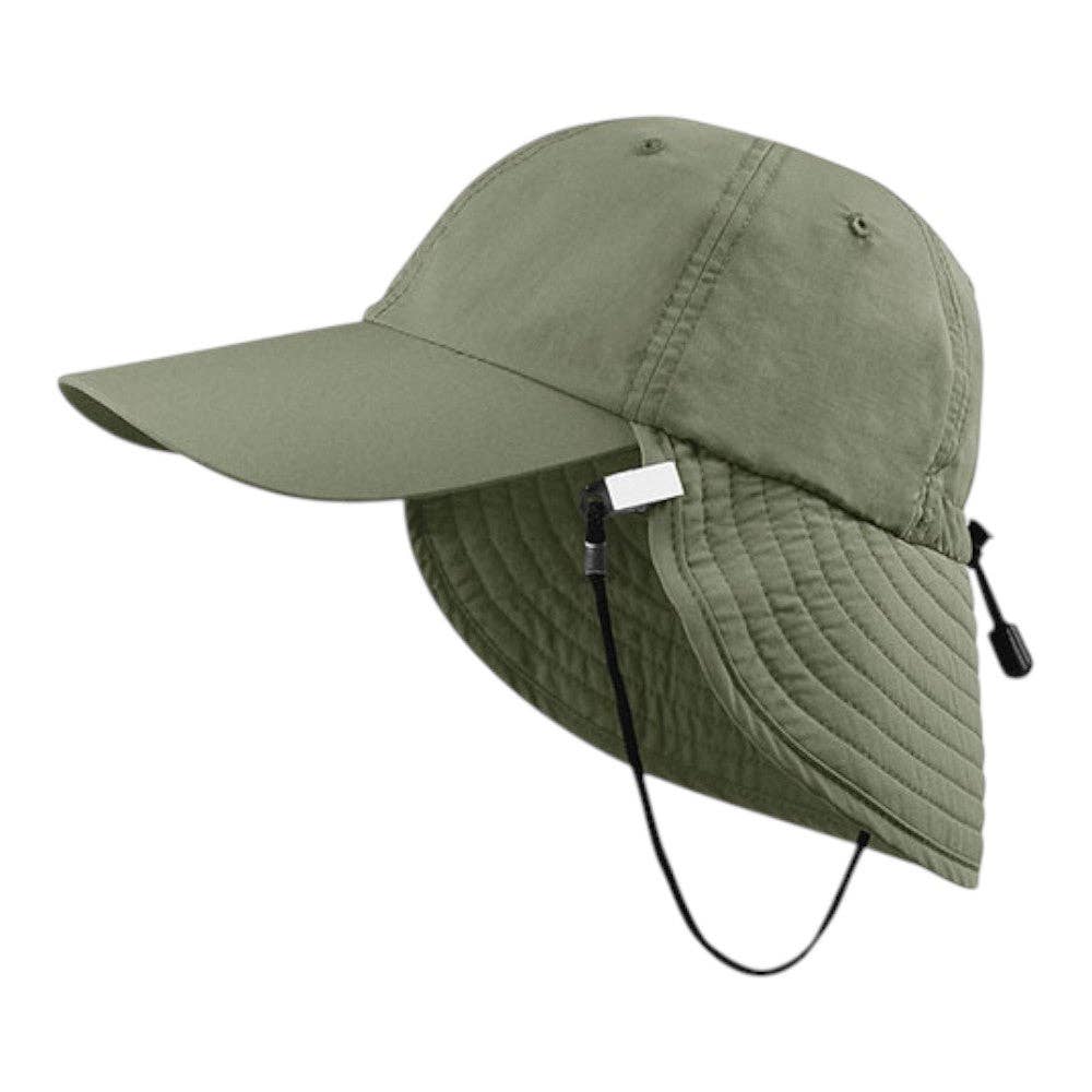 Outdoor Taslon UV Cap with String & Clip