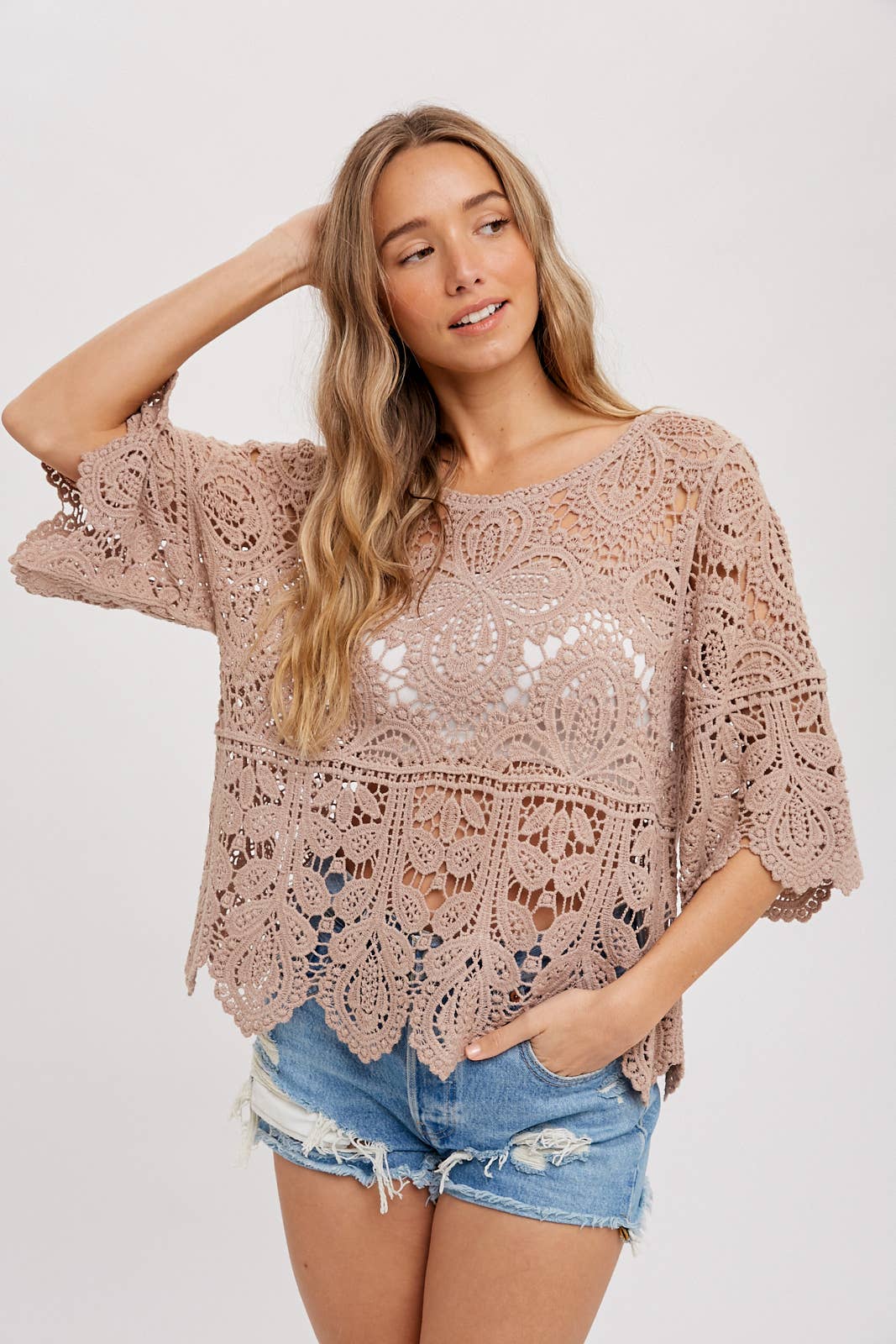 Crochet Lace Top