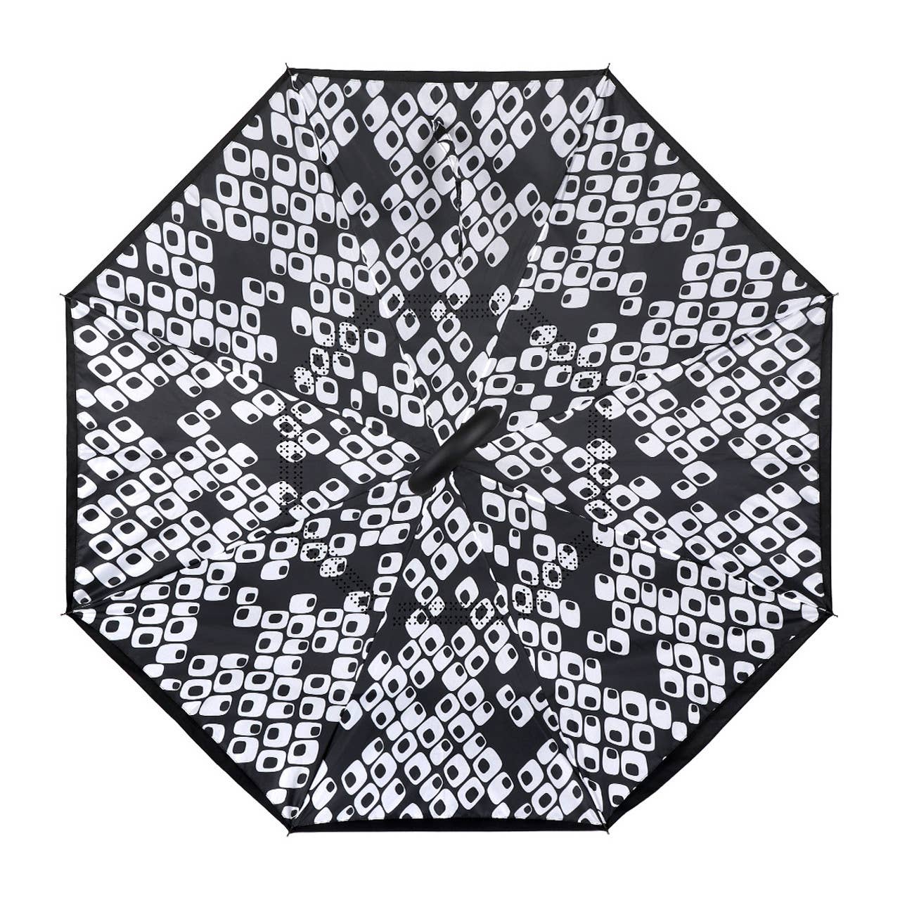 Abstract Geometric Open Inverted Umbrella