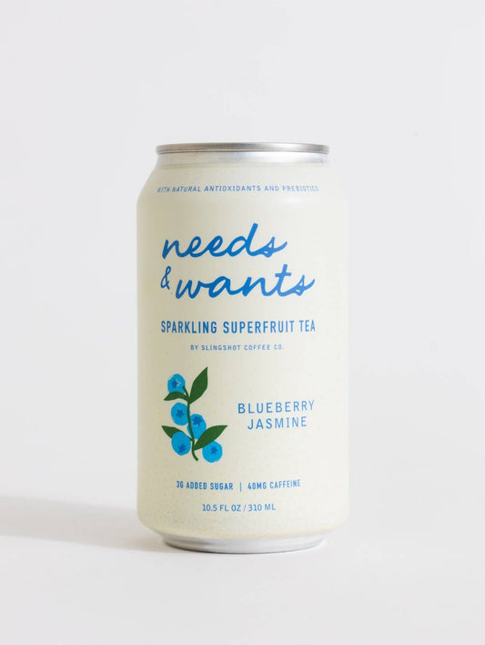 Needs & Wants Tea - Blueberry Jasmine (Case of Twelve)
