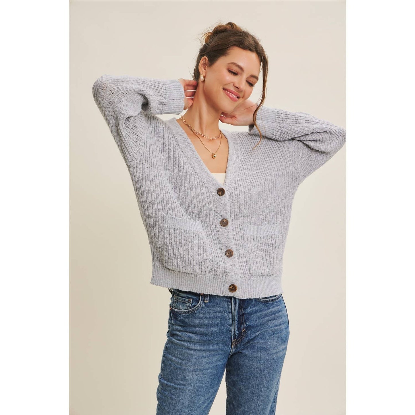 Relaxed Sweater Cardigan