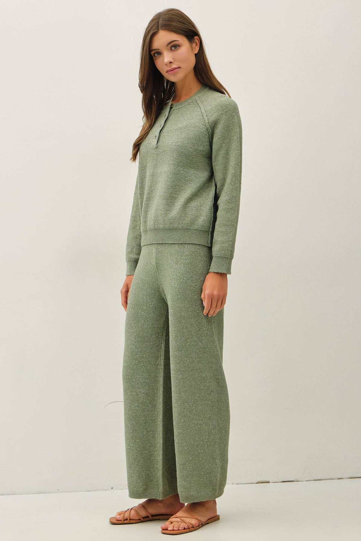 Alpine Ultra Soft Henley Sweater