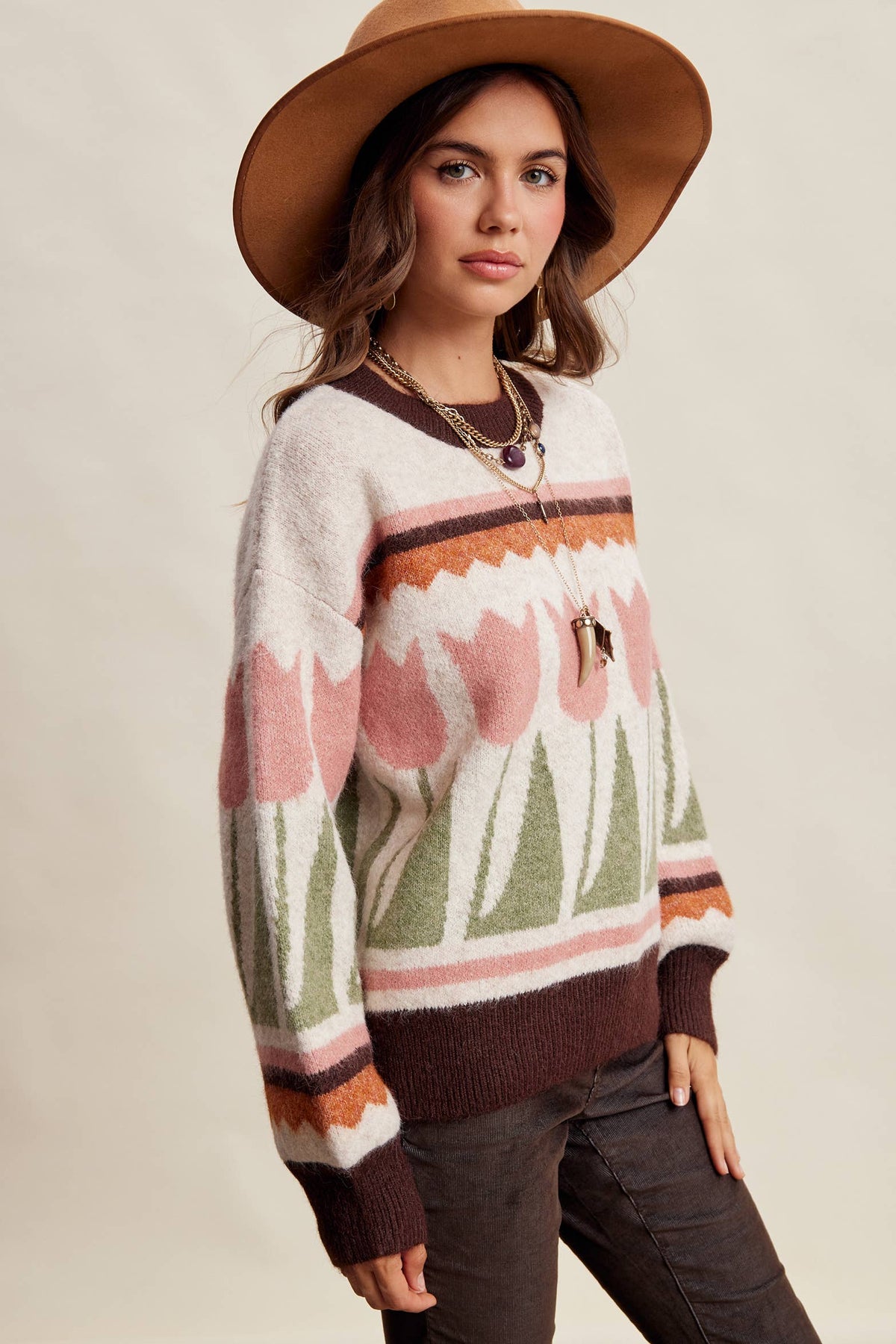 COMING SOON - Tulip Field Knit Sweater