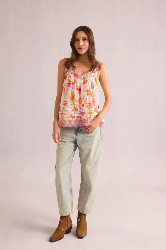 Carefree Floral Top