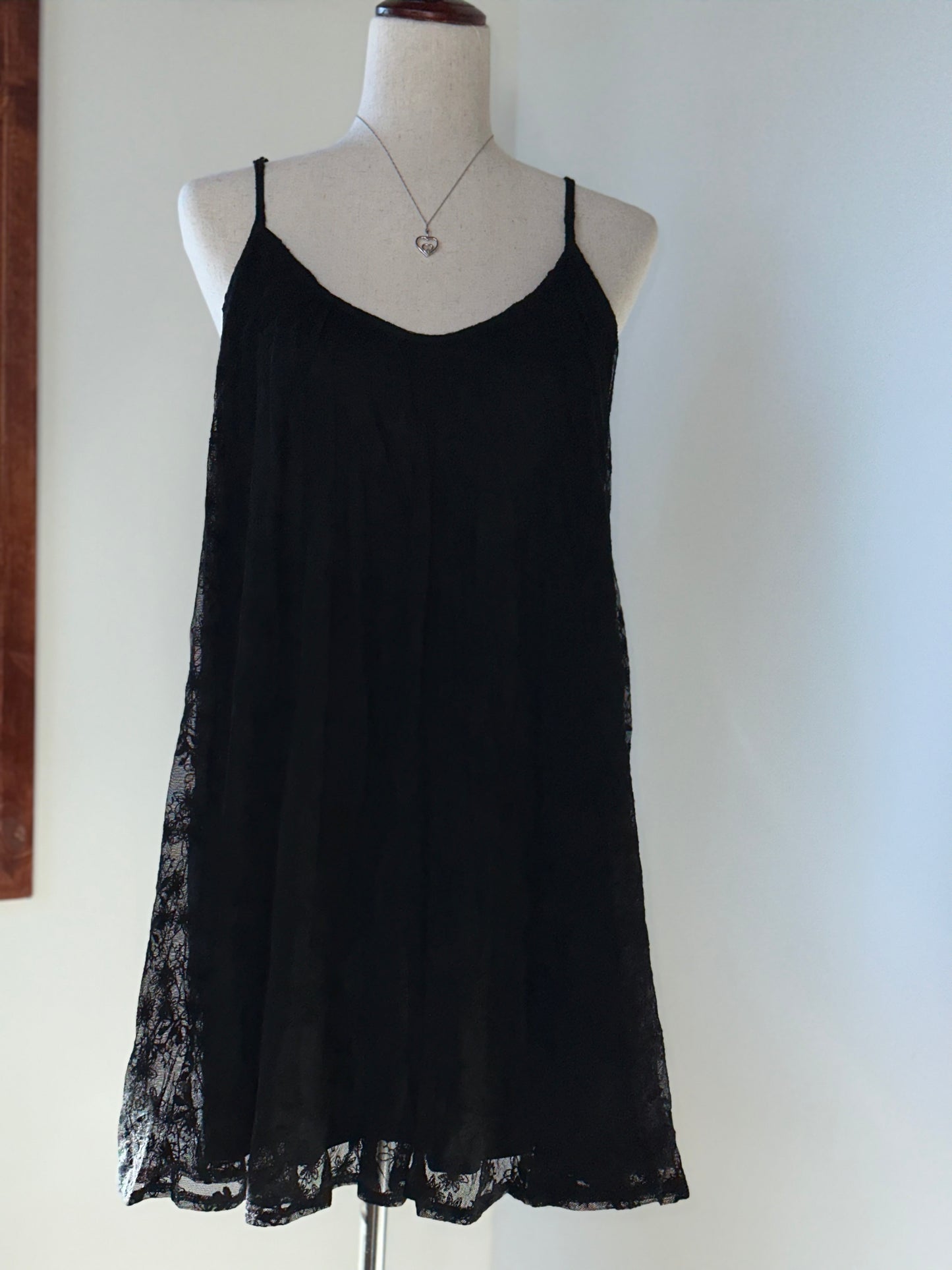 Lace Cami Shift Dress