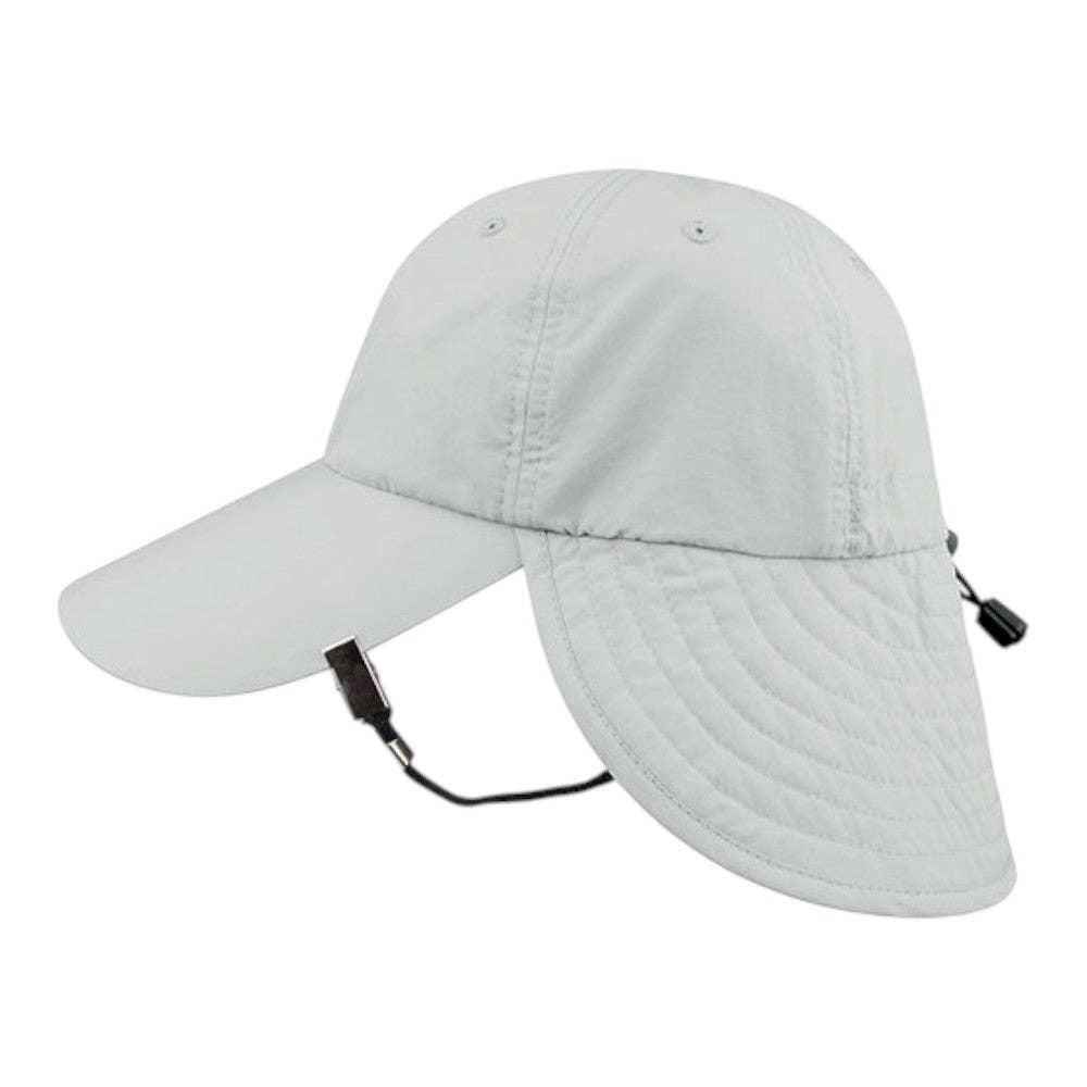Outdoor Taslon UV Cap with String & Clip