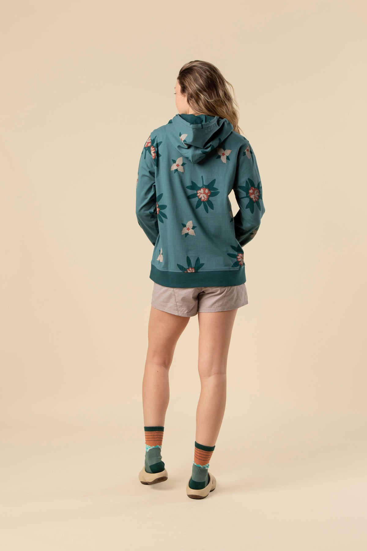 Trillium Bloom Lightweight Hoodie