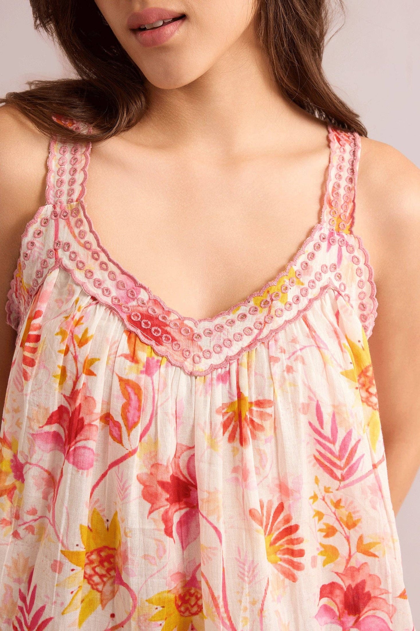 Carefree Floral Top
