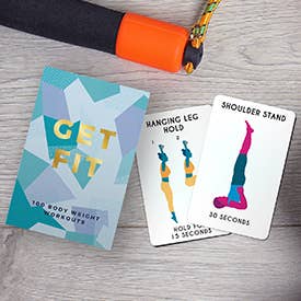 100 Exercises cards