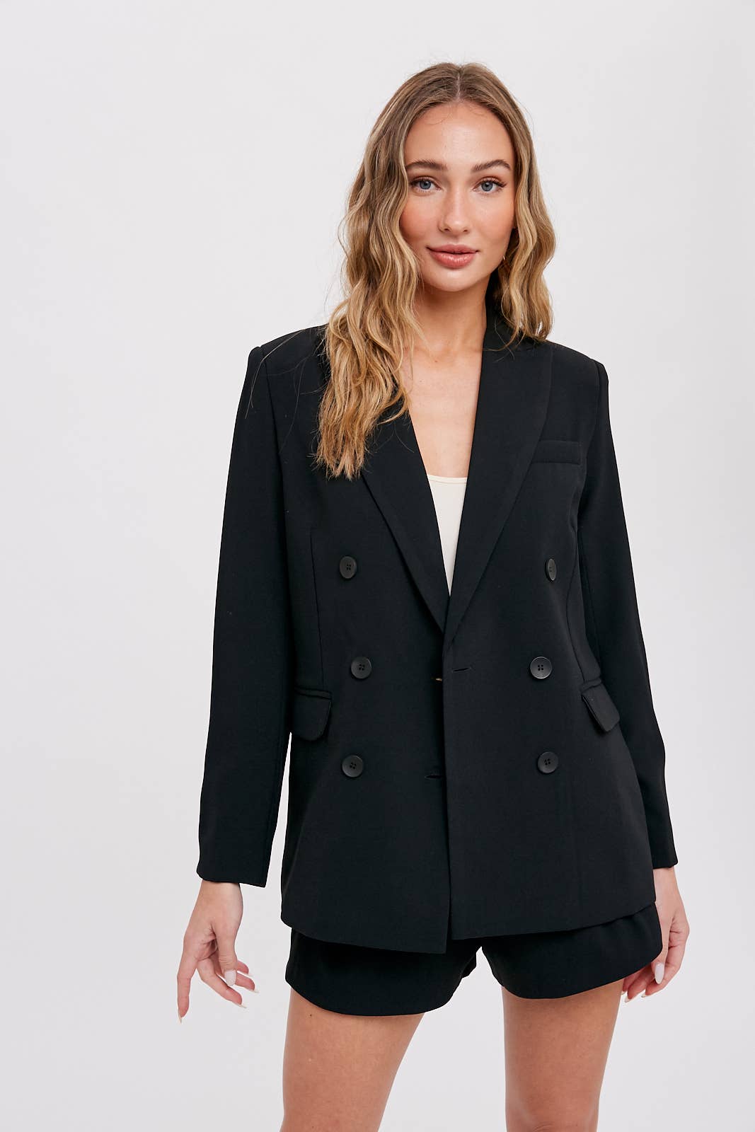 Classic Double Breasted Blazer