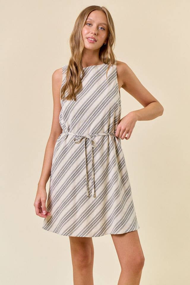 Striped Mini Dress