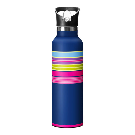 Colorful Striped 25oz Tumbler