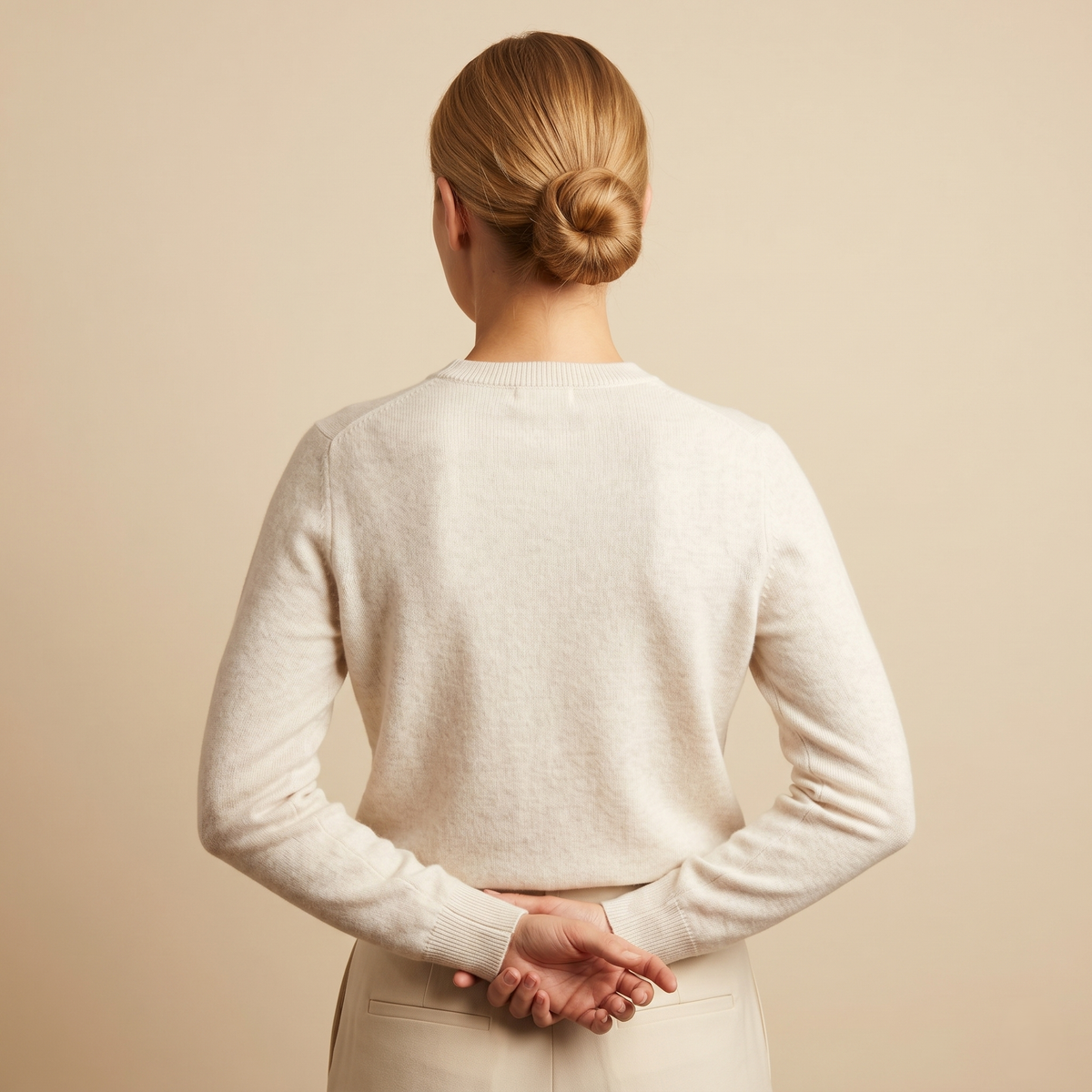 Women's 100% Cashmere Crewneck Sweater - Coming Soon