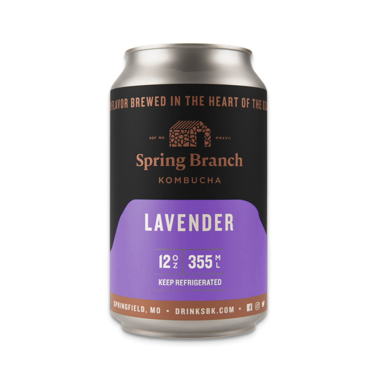 Lavender Kombucha, 12 oz