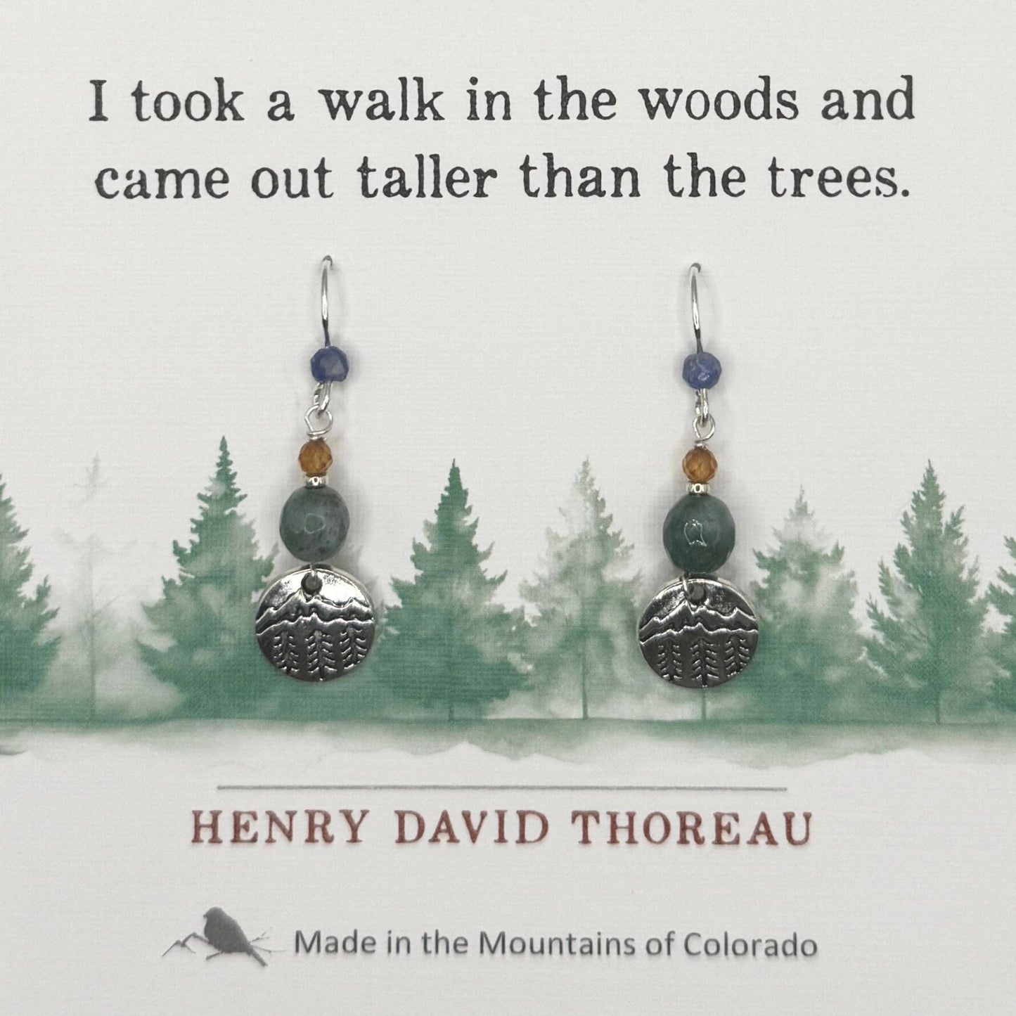 "Walk in the Woods" Earrings