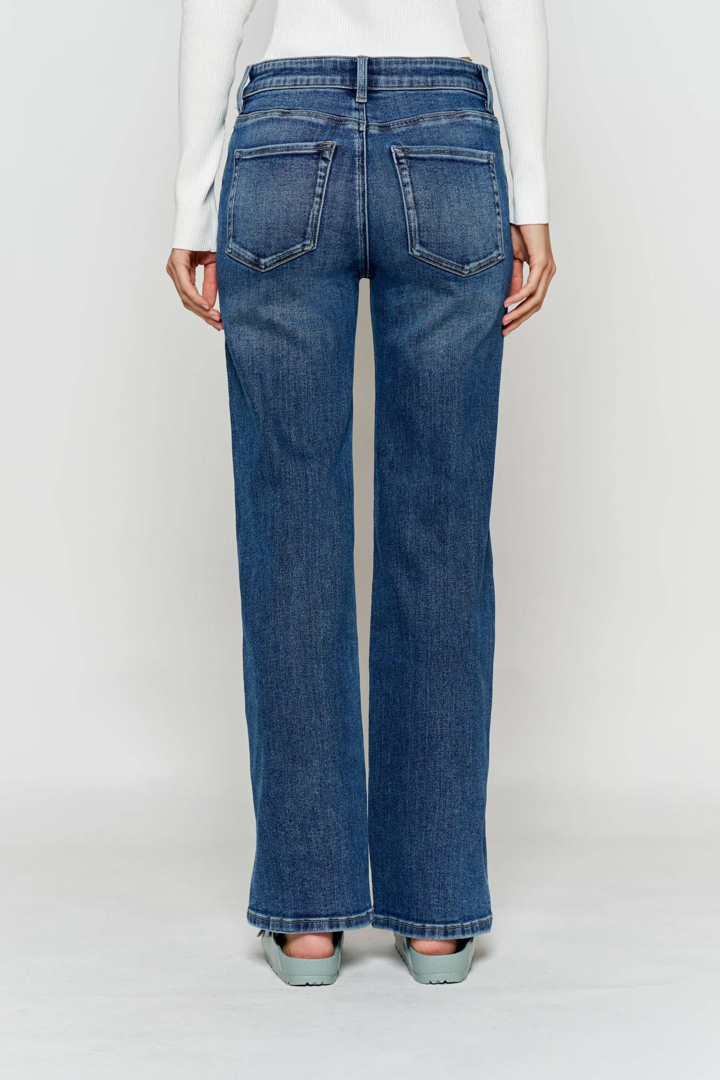 OPEN PACK High Rise Wide Leg Jeans WEP3744