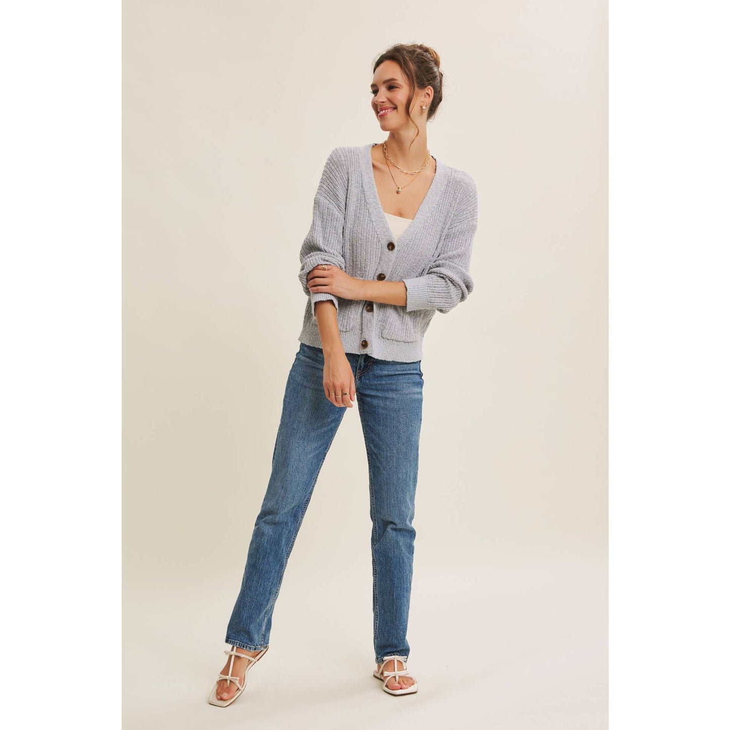 Relaxed Sweater Cardigan