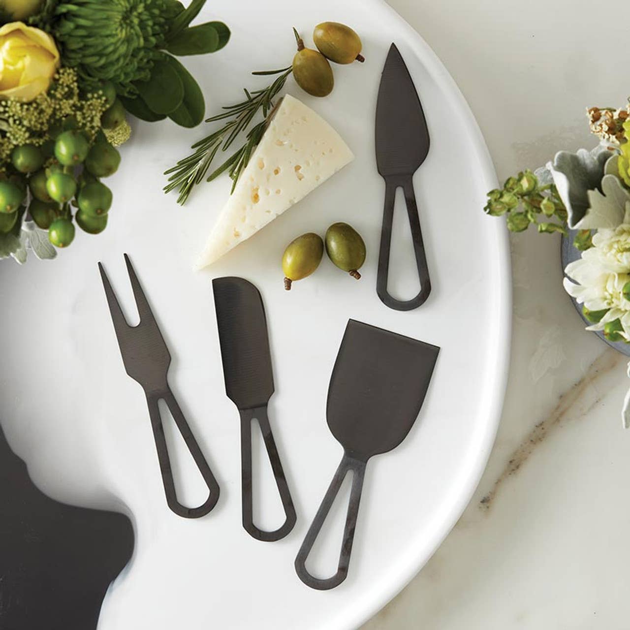 Cheese Knives Book Box - Matte Black