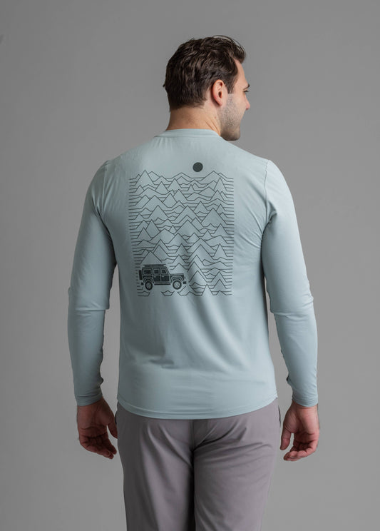 Men's UPF 50+ Graphic Crew
