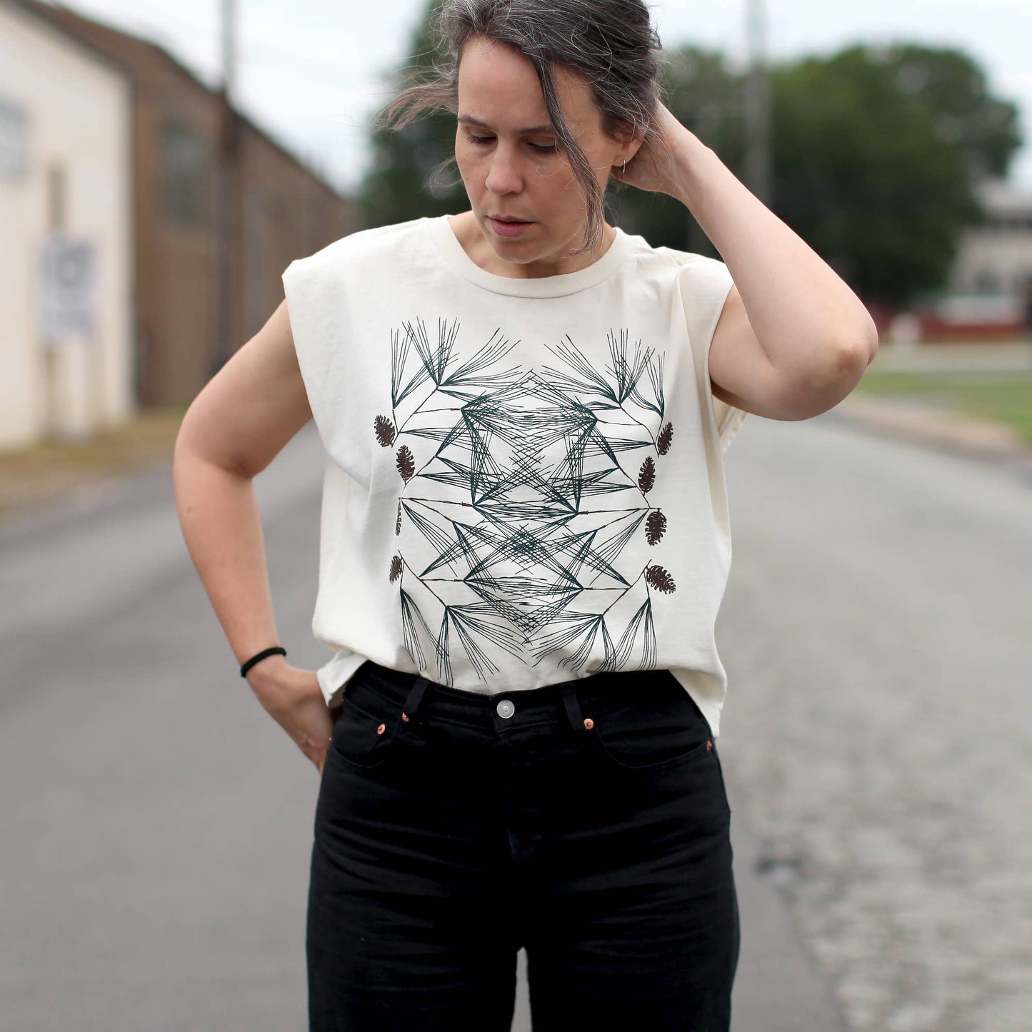 Pine Needles Muscle Tank