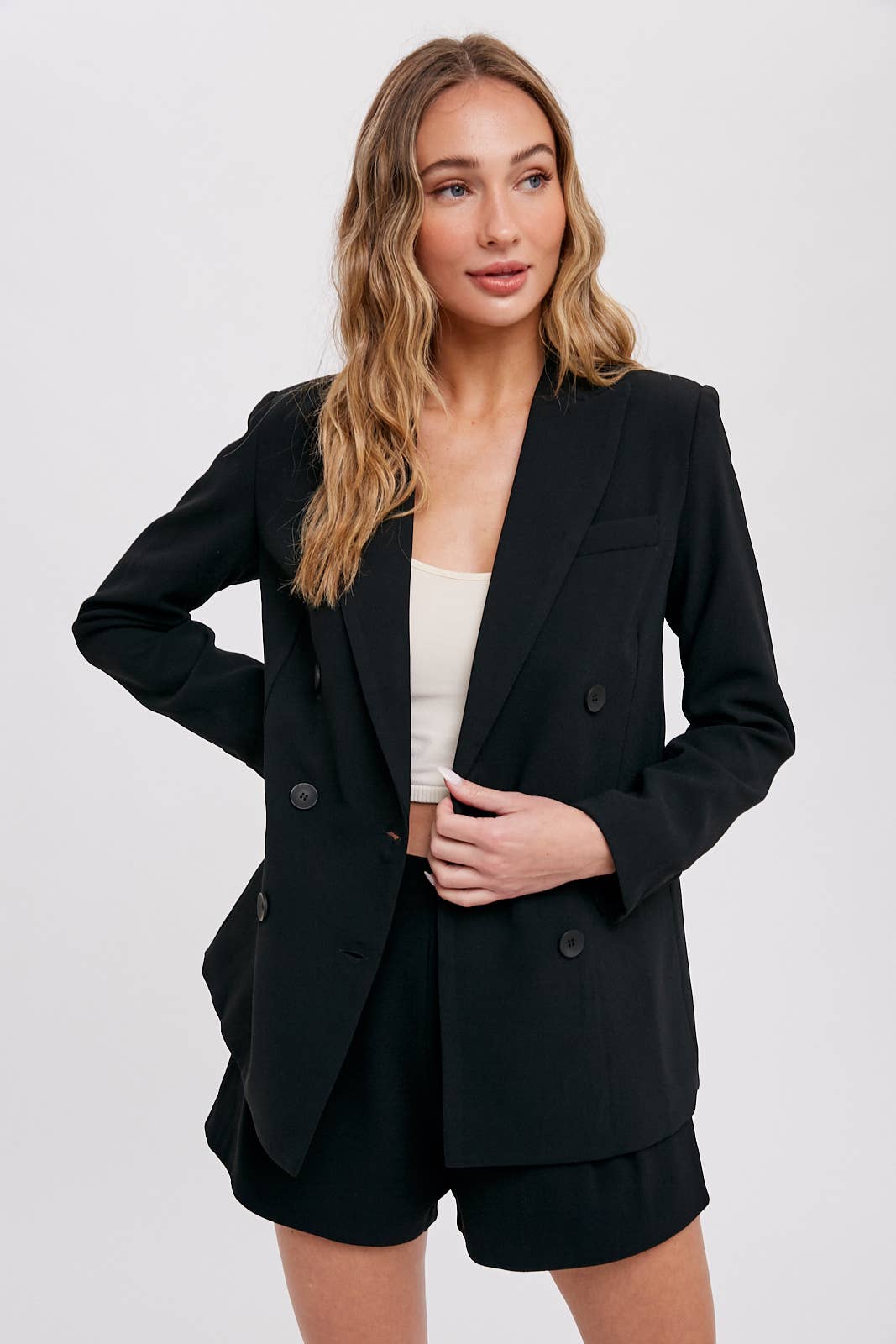 Classic Double Breasted Blazer