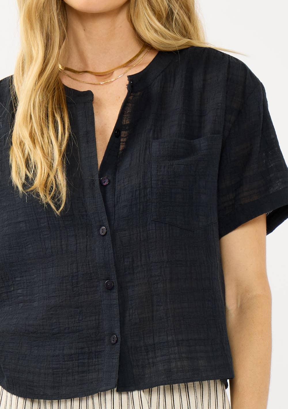 Camp Shirt with Patch Pocket