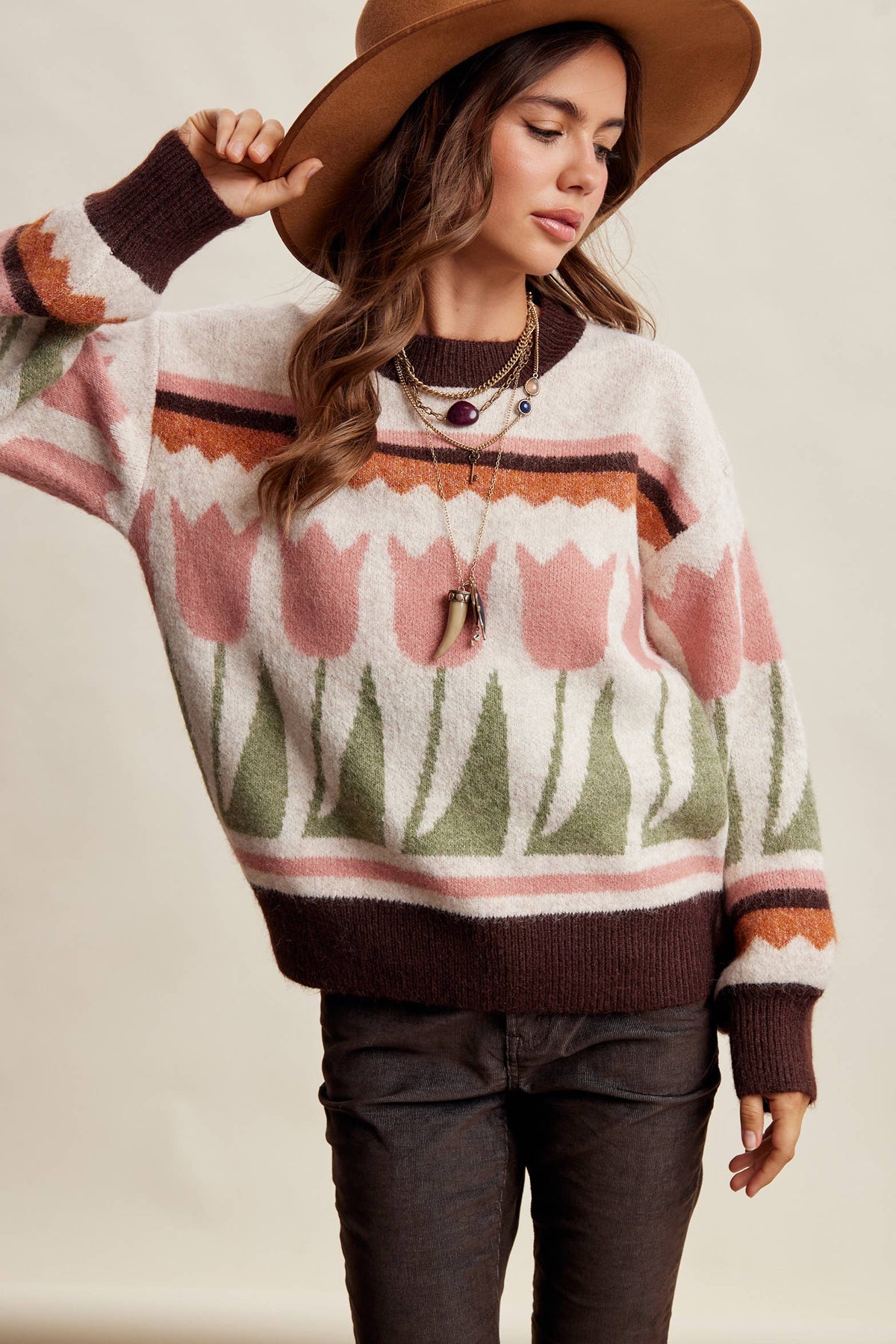 COMING SOON - Tulip Field Knit Sweater