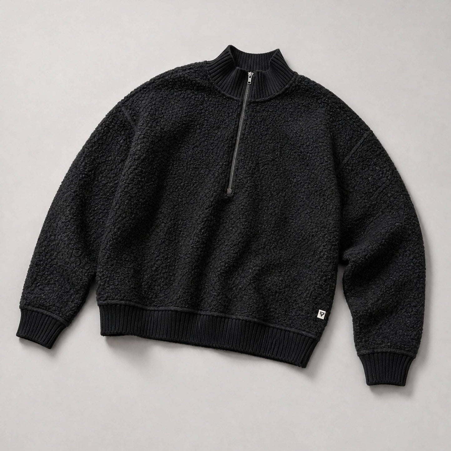 Women's Magnolia Bouclé Quarter Zip Pullover