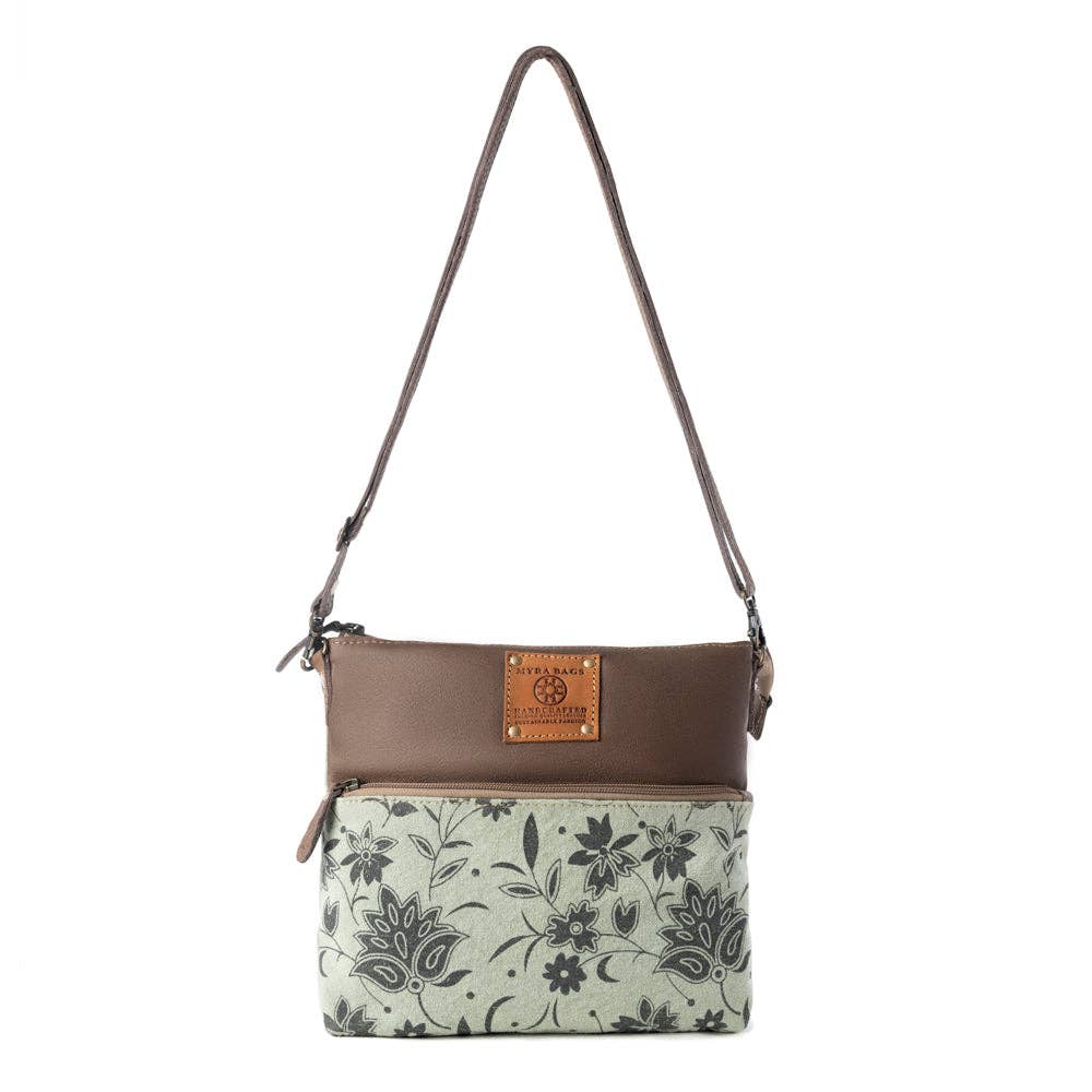 Wildprint Trail Canvas Crossbody Bag