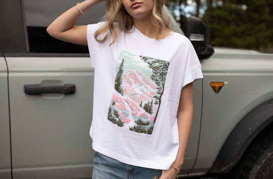 Alpine Summer Ladies Tee