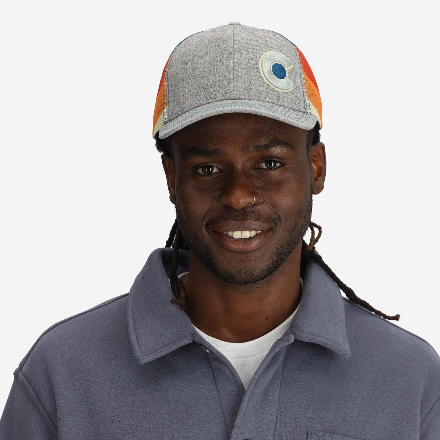 Grey Shoreline Trucker