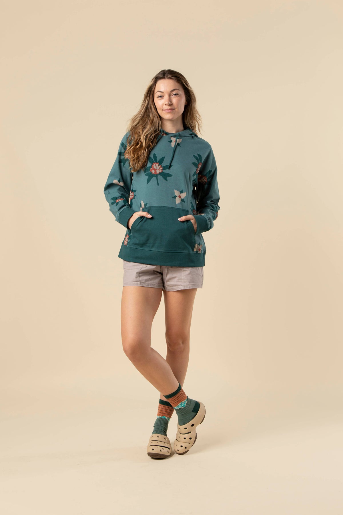 Trillium Bloom Lightweight Hoodie